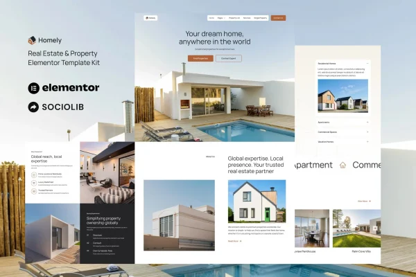 111.webp Homely - Real Estate & Property Listing Elementor Template Kit