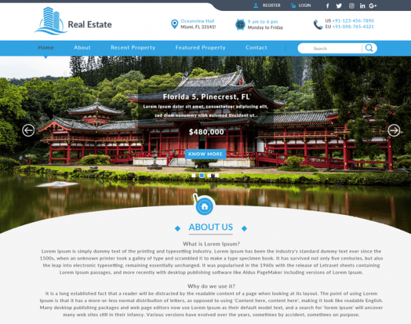 Construction WordPress Theme