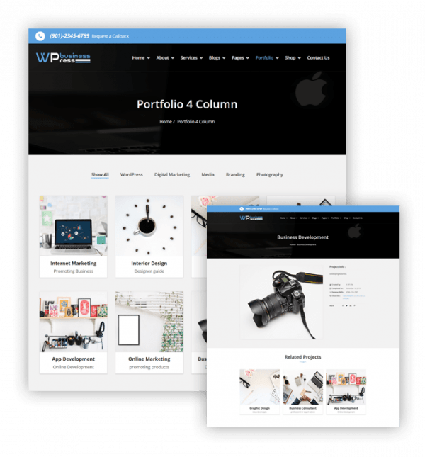 WP Marketing Premium theme