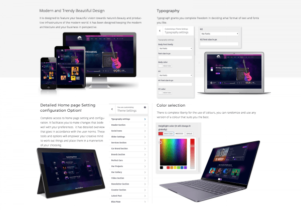 Audio Streaming WordPress Theme