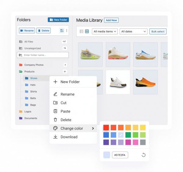 FileBird - WordPress Media Library Folders